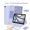Чехол для iPad Air 11 дюймов (М4),Для iPad Air 11 дюймов (A3459 A3460 A3463) Съемный чехол-клавиатура с держателем для стилуса
