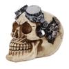 Punk Mechanical 3D Skull Head Personalized Desktop Decoration DIY Ornaments Christmas Halloween Bar Party Atmosphere Decoration
