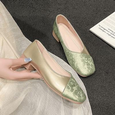 Модные и универсальные туфли на плоской подошве с квадратным носком для женщин