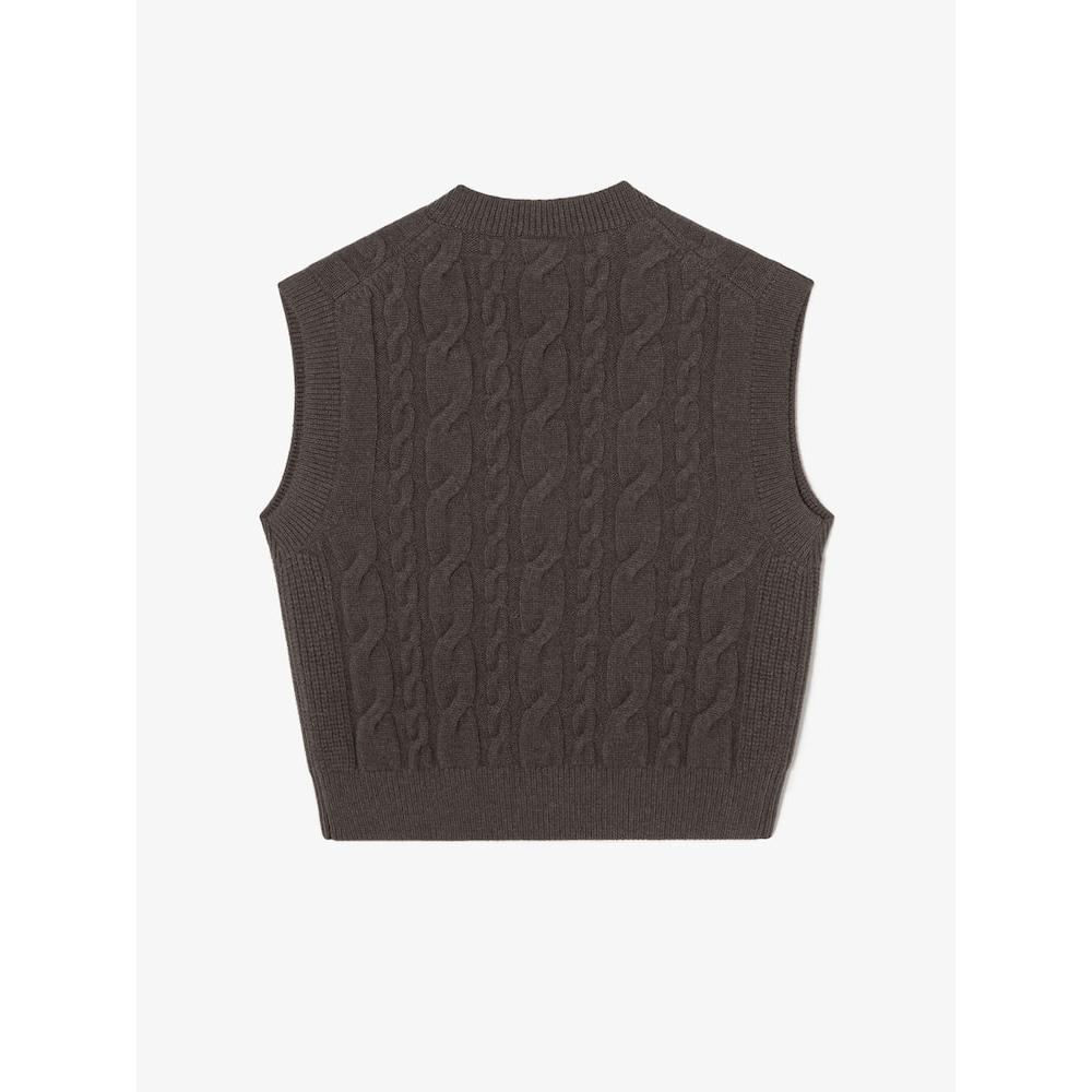 Lacoste Женский жилет S Cable V Neck Af310e 54n Six q2nAf310e 54nSix