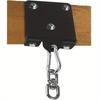 1pc Heavy Duty Boxing Bag Bracket Wall-mounted Training Sandbag Hook 360 ° Rotating Ceiling Installation Beam Wood Hook