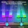 Pool Fountain with Lights Dual Arc Spray Jet Pool Fountain Color Changing Light-up Fountain with Remote Control for Above Ground In-ground Pools