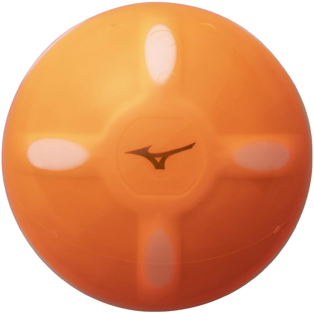 MIZUNO Park Golf Cross Shot Thermoplastic C3JBP301 Ball, G, Unisex, Resin, 3-Piece Construction, Orange,