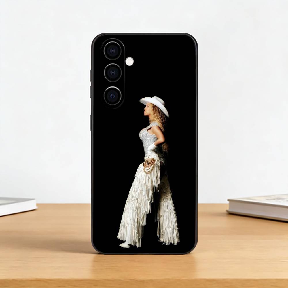 Beyoncé - Cowboy Carter Phone Case For Samsung Galaxy A73,A72,A71,A70,A53,A52,A51,Soft Silicone Black Cover