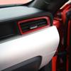 Автомобильная приборная панель, декоративные наклейки на вентиляционное отверстие, подходят для Ford Mustang 2015, аксессуары для интерьера из АБС-пластика