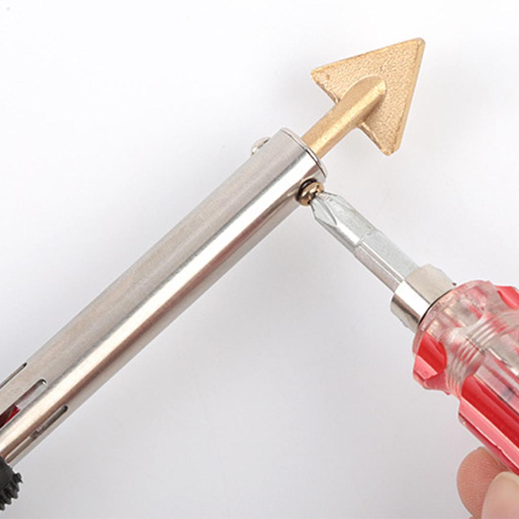 Паяльник с треугольным медным наконечником высокой проводимости для ремонта царапин на автомобильных бамперах и разглаживания кожи