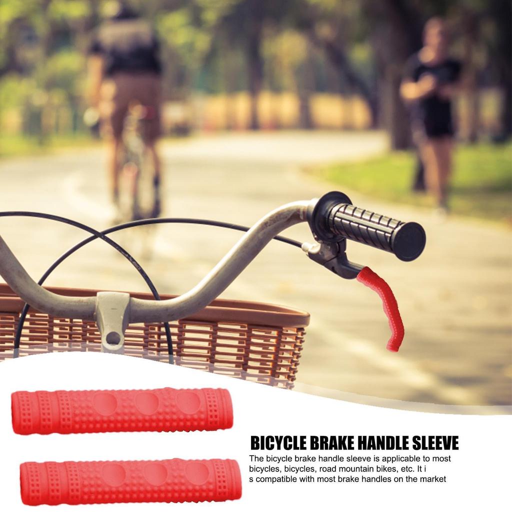 Рукав тормозной ручки | Противоскользящий защитный чехол для ручки тормоза велосипеда, 1 шт., велосипед, 1 шт., силиконовый гель в форме нескользящей ручки тормоза