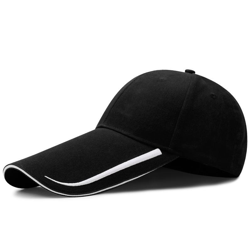 Men's Large Brim Baseball Cap for Spring/Summer Outdoor Sun Protection - Extended Size Duckbill Hat