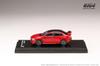 Mitsubishi Lancer Evolution X FINAL EDITION Демонстрационная модель двигателя с красной крышей 1/64 Металлик/Черный