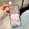 Красочный чехол для телефона с бантом для iPhone 17 16 15 14 13 12 Pro Max 17 Air Ударопрочный Рамка конфетного цвета Прозрачный бампер Задняя крышка