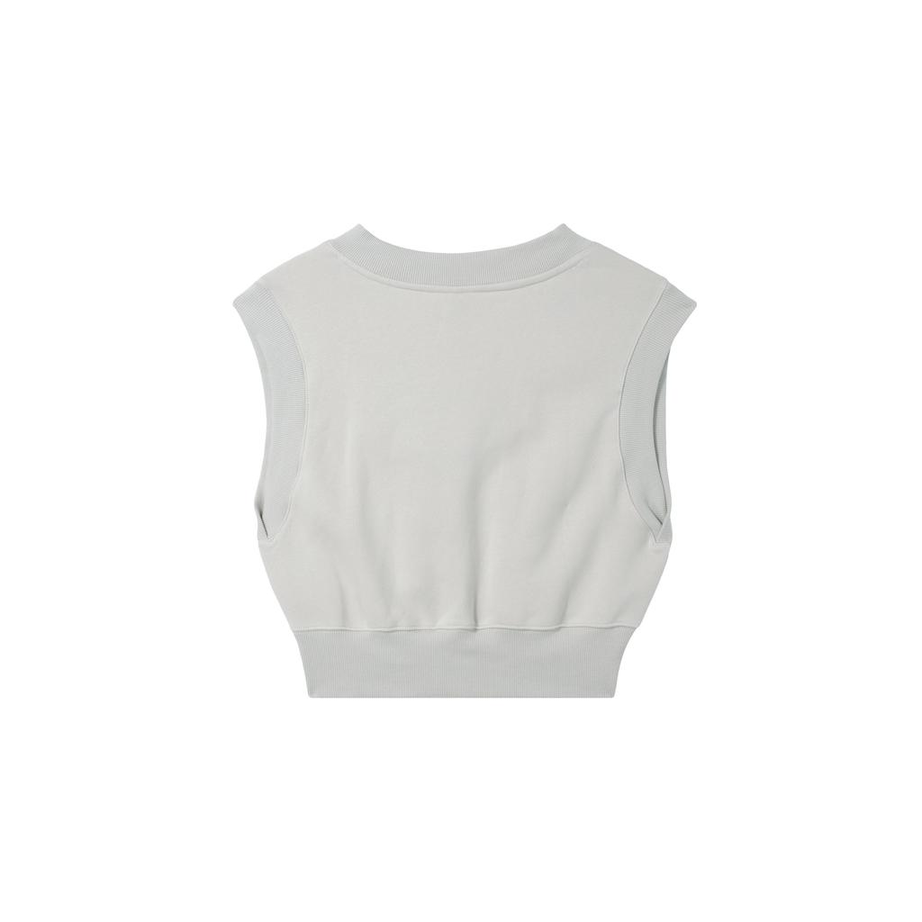 Nike Мягкий удобный однотонный топ-майка с V-образным вырезом, женские топы светло-дубово-коричневого цвета FV6317-104