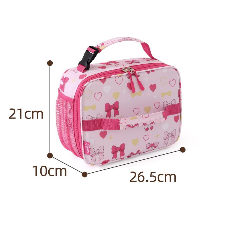 Beilin's new insulated lunch bag, a cute and thickened design, is perfect for students to carry their lunch to school. It's a portable lunch box bag