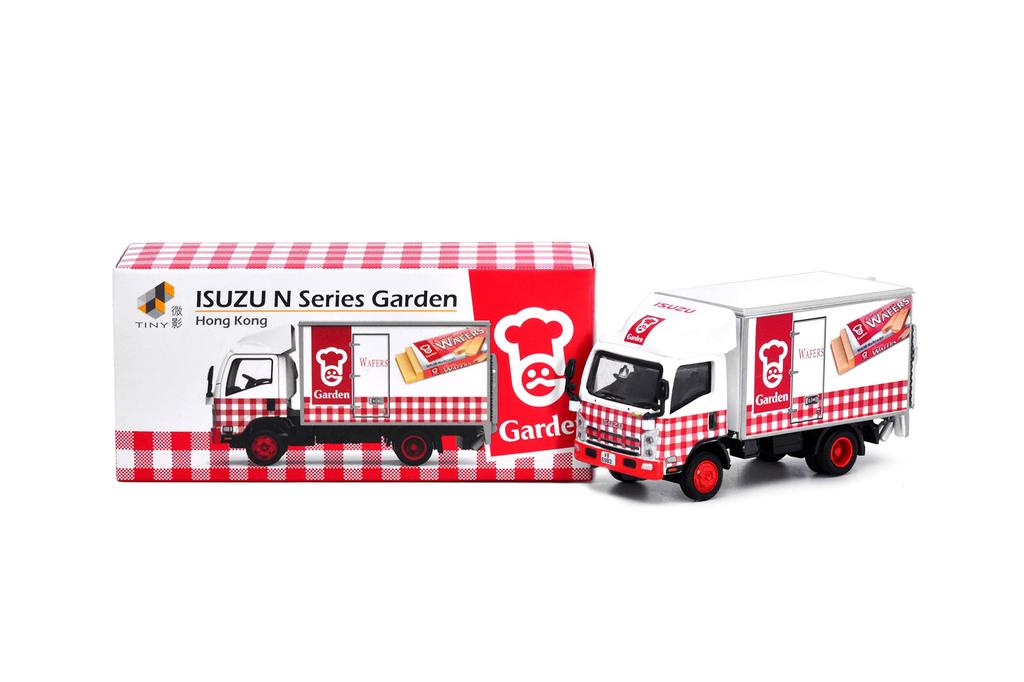 Tiny City scale diecast model car Isuzu N Series Garden Truck 1/76