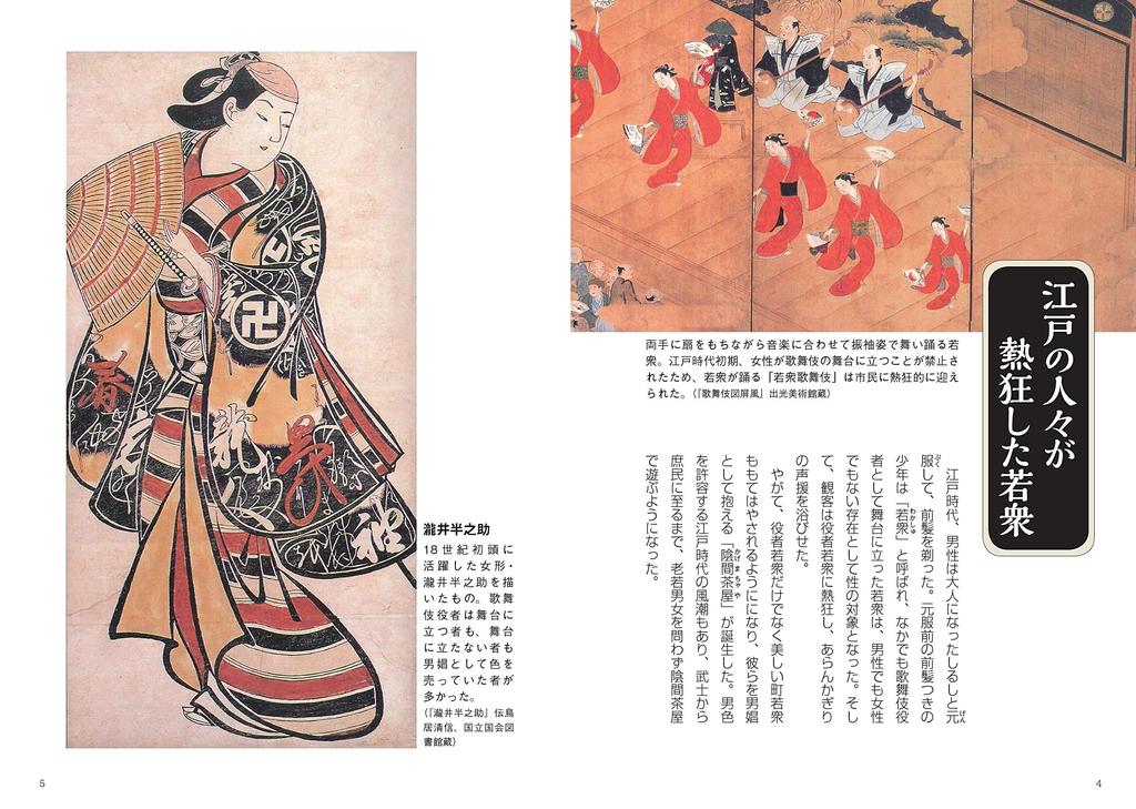 The history of male prostitution and homosexuality from the perspective of Edo culture