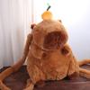 Плюшевый плюшевый рюкзак Capybara Capybara, плюшевая сумка большой вместимости, пара Capybara