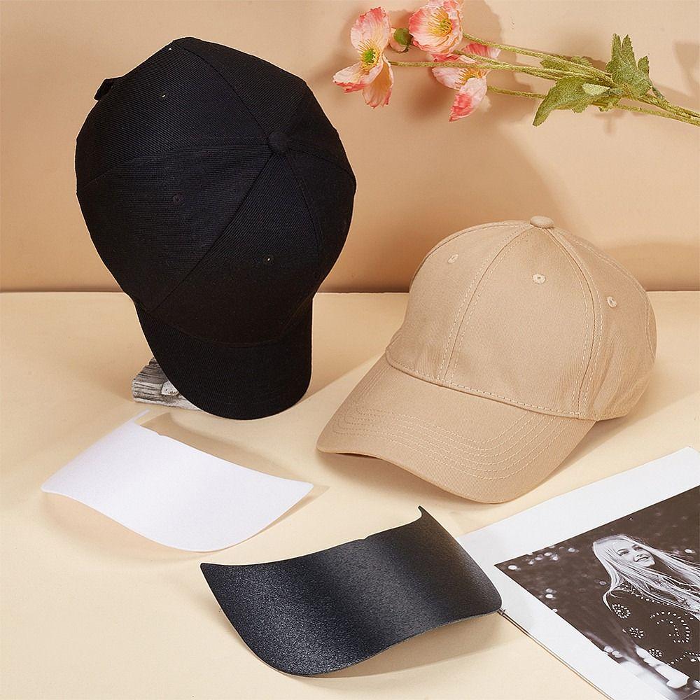 20Pcs Removable Baseball Cap Brim Peaked DIY Sun Hat Support Liners Peaked Caps