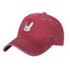 DTMF Кепка для фотосъемки Винтажная потертая джинсовая кепка-snapback Bad Bunny Унисекс Для тренировок Регулируемая посадка Кепки Кепка