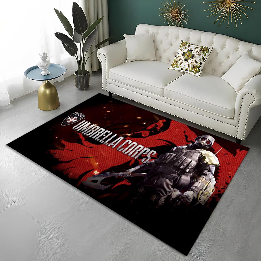 3D R-Resident Evil Игровая Игровая Ковер Коврик для Дома Гостиная Спальня Диван Придверный коврик Декор, детский Ковер для игровой зоны Противоскользящий коврик для пола
