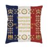 Napoleonic French 85th Regimental Flag Cushion Cover 35x35 Cm France Fleur De Lis Velvet Nordic Throw Pillow Cases for Car Sofa