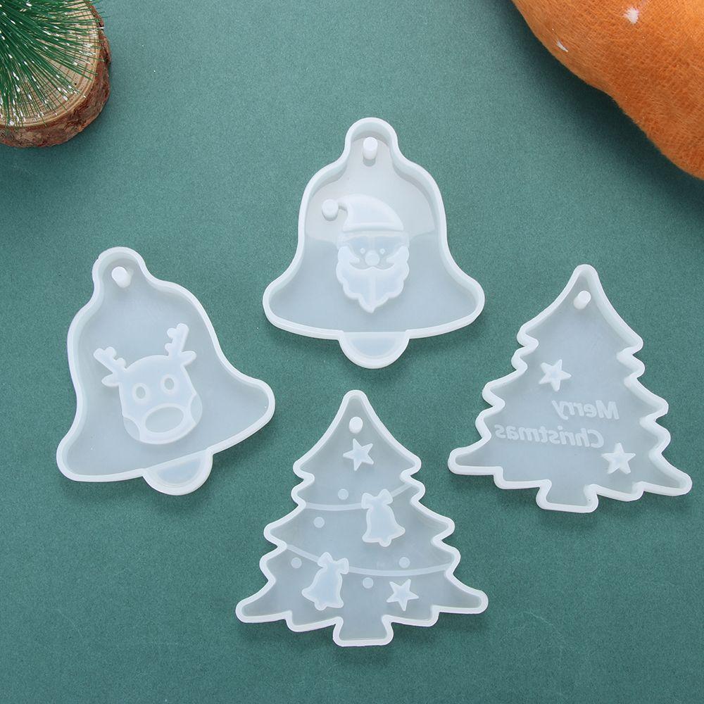 Hanging Tags Jewelry Making Tools Epoxy Resin Molds Xmas Ornament Silicone Mould Crystal Resin Mold