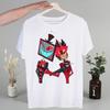Hazbin Hotels Alastor Men's Tshirt Cute Printing Shirt Mens Fashion T-Shirt for Men Casual Tops Short Sleeve Shirt