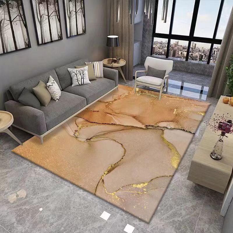 Living Room Carpet Nordic Coffee Table Sofa Ink Painting Artistic Conception Home Bedroom Bedside Carpet