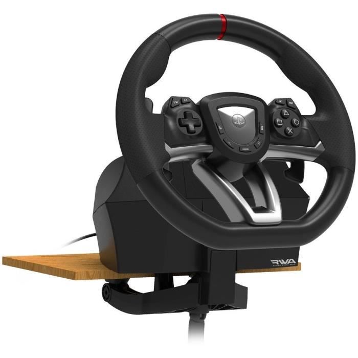 Volant de Конечно Racing Wheel Apex — HORI — ПК, PS4 и PS5 — В комплект входят педали — Noir