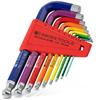 PB Rainbow Ball Wrench Set 212H-10RBCN