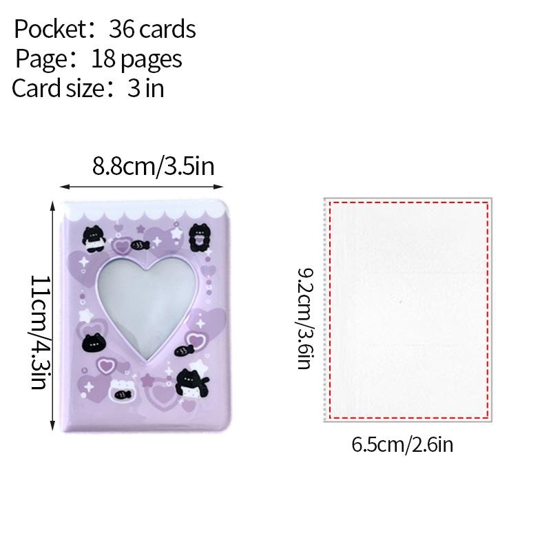 Kpop Photocards Holder Poca Packaging Mini Photo Album Card Collect Book Photo Card Packaging Supplies Card Holder