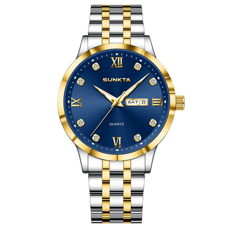 LIGE Top Brand Fashion Womens Watch SUNKTA Business Luxury Quartz Wristwatches 30M Waterproof Luminous Watches Ladies Gift Reloj