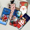 Мягкий чехол для телефона для Xiaomi Poco X3 NFC X4 Pro 5G F3 GT M3 F4 M4 F1 C40 11 Lite 11T силиконовый чехол Funda Рождество Санта Клаус