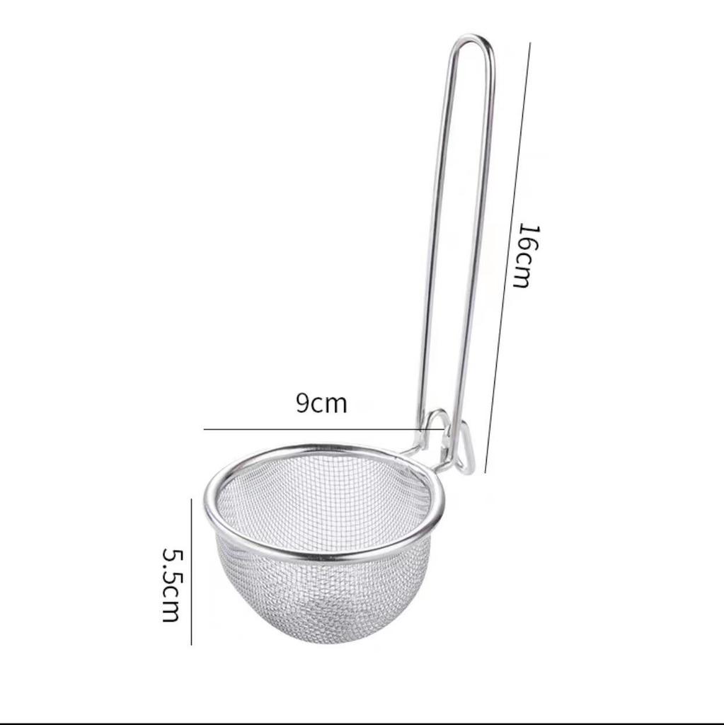 304 Stainless Steel Noodle and Soup Skimmer, Vegetable Strainer, Hot Pot Skimmer, Fine Mesh Strainer.
