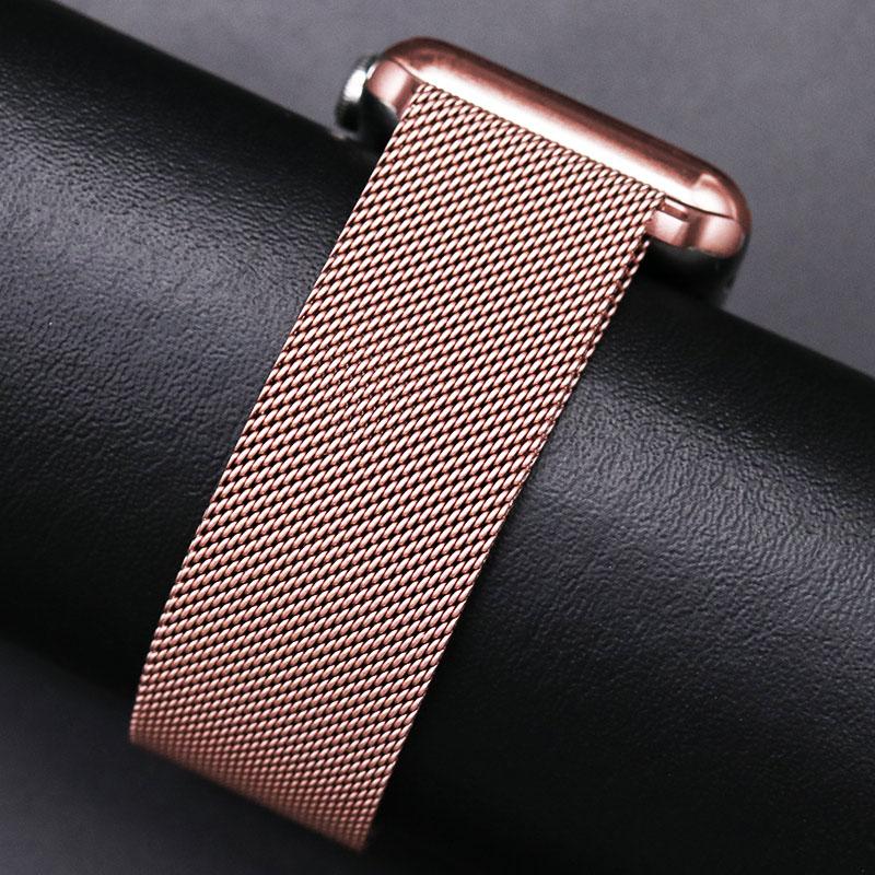 Миланская петля Ремешок Для Apple Watch Ремешок 44мм 40мм 45мм 41мм 49мм 42мм 38мм correa bracelet iWatch серия 3 6 se 7 8 9 5 ultra 2