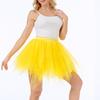 Women Tulle Skirt 50s Tutu Petticoat Elastic Waist Short Ballet Crinoline Petticoat Carnival Costume Underskirt