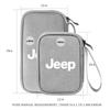 Multifunction Car Storage Bag Key Case USB Organizer Stowing Tidying Acceccories For Jeep JPB Renegade Wrangler Compass Cherokee