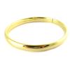 [N7276] - Gold Plated Bracelet 'Half Jonc' - 60 Mm 7 Mm