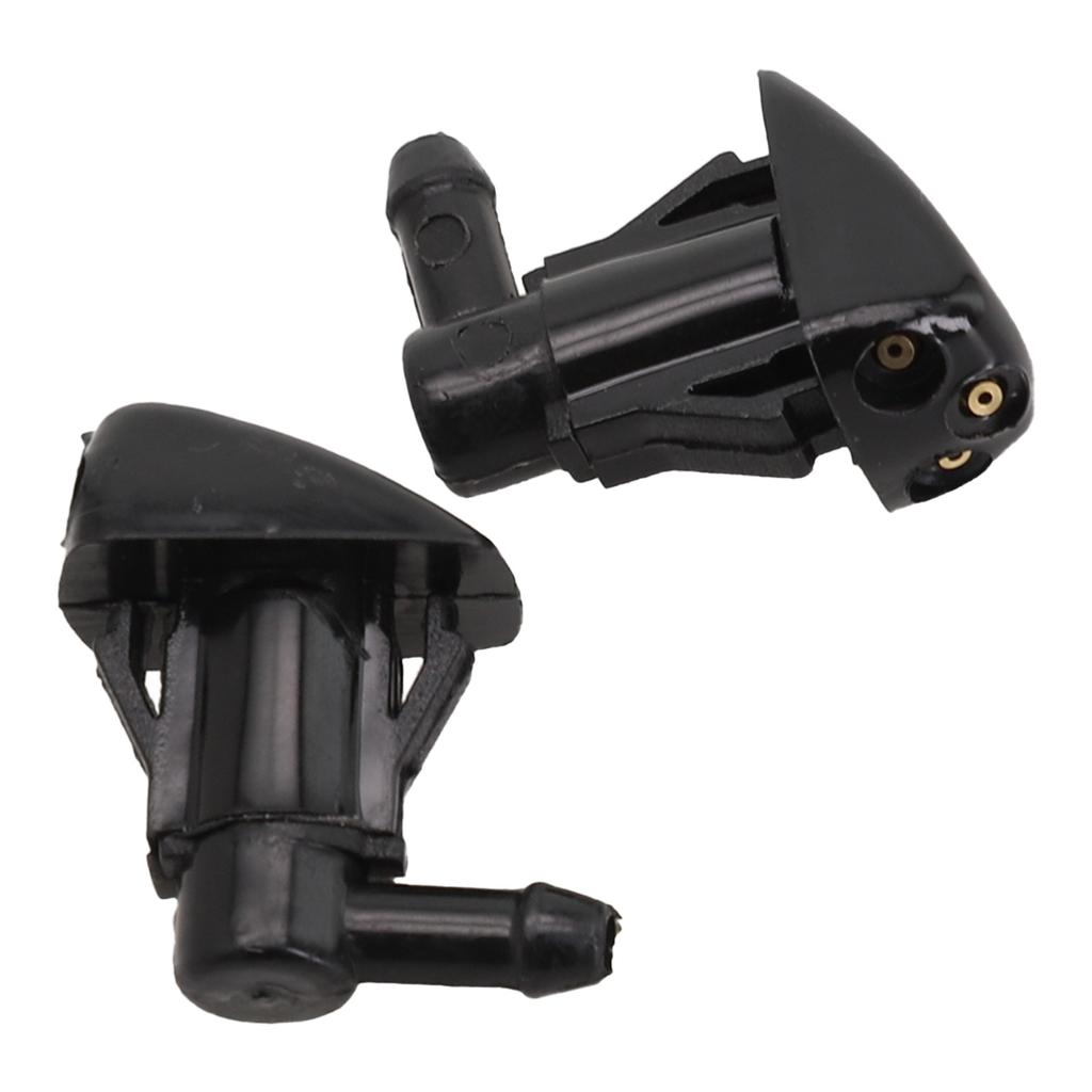 2Pcs Car Windscreen Washer Jet Spray Nozzle For Hyundai For Tucson 986302E100 Dual Holes Windshield Nozzle Water Spray Jet