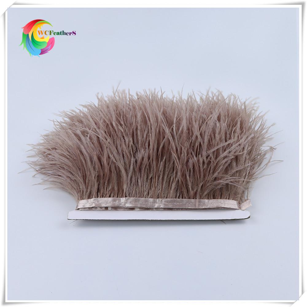 1 метр 32 цвета Натуральное страусиное перо Отделка высота 8-10см перья лента для DIY украшения свадебного платья для вечеринки