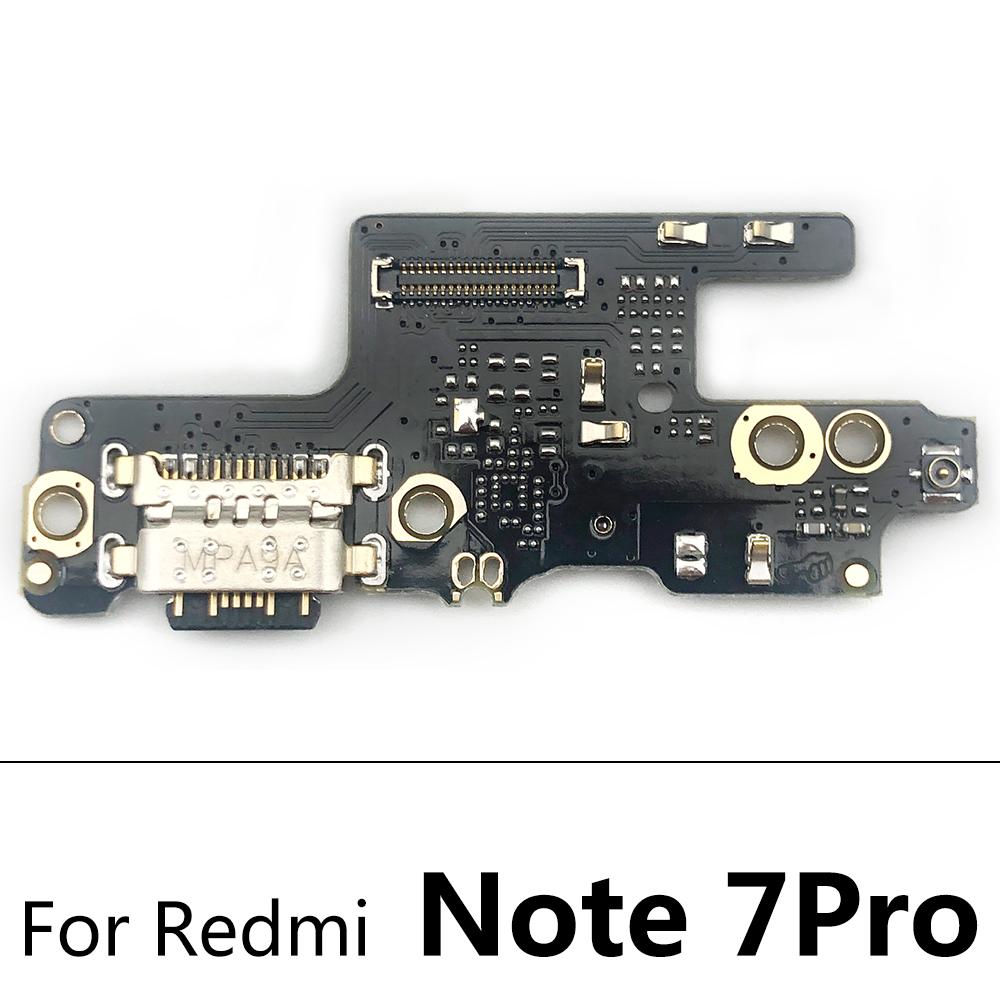 Шлейф USB-разъема для зарядки для Xiaomi Redmi Note 1 1A 6 7 8 9 Pro 8T 9S 11 Pro, плата зарядки с модулем микрофона