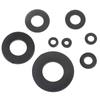 550Pcs Black Flat Washer Assortment Kit Sealing Washers for Screw Bolt  Electrical Connection