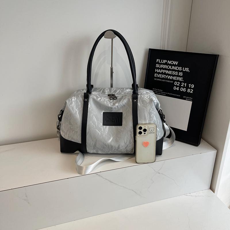 Сумка для ручной клади, женская дорожная сумка на короткие расстояния, большая вместимость, сумка для фитнеса через плечо, сумка для хранения