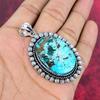 Blue Turquoise Gemstone 925 Solid Sterling Silver Jewelry, Handmade Glorious Silver Jewelry Gift For Women