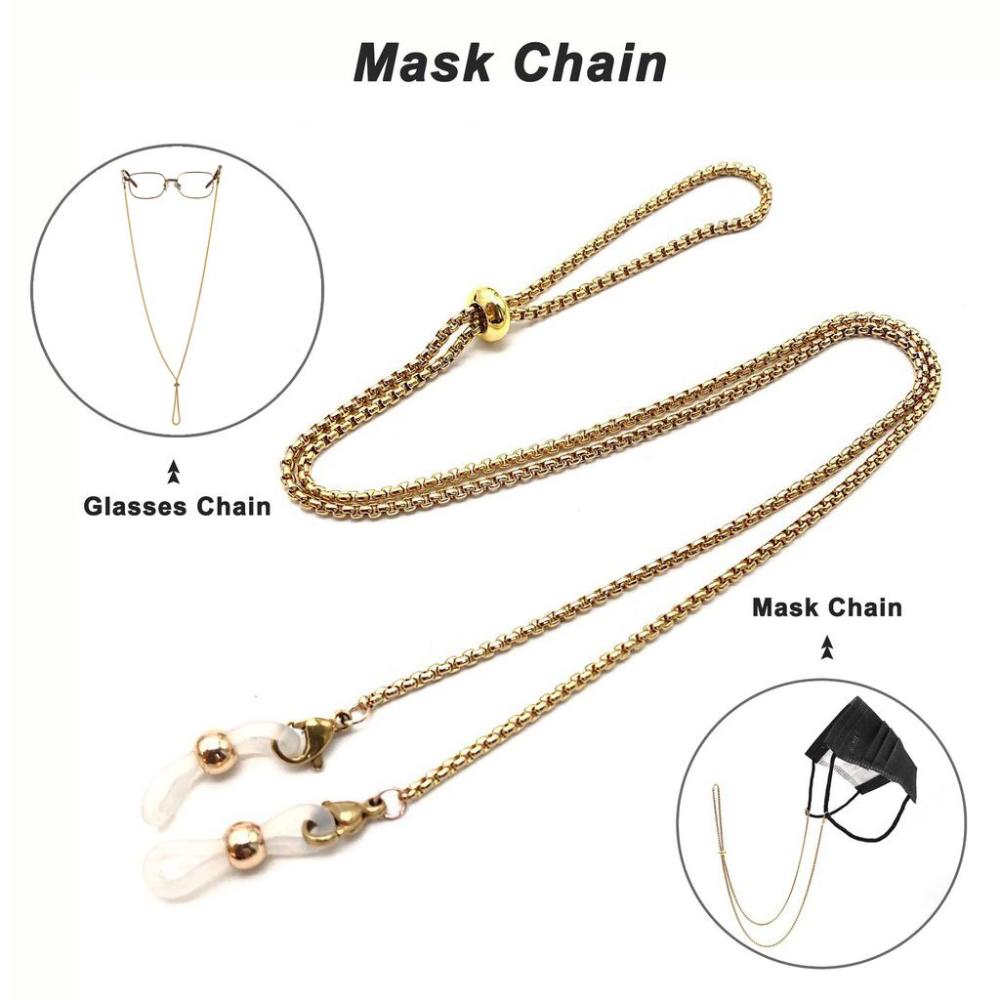 Fashion Mask Lanyard Anti-lost Eyeglasses Strap Sunglasses Lanyards Glasses Chains Mask Chain