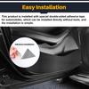 KUNGKIC Door Kick Guards for Mazda 3 BP Series Door Scratch and Stain Custom Interior Car Accessories Carbon Fiber (2019-2025), Protectors,