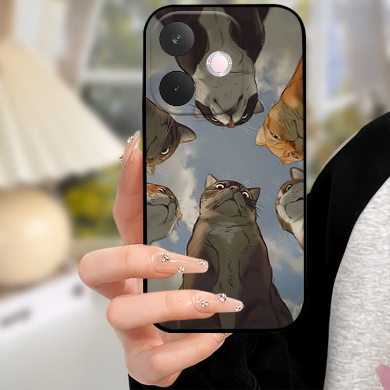 For OPPO A5 Pro A5Pro 5G Case Silicone Luxury Space Soft Bumper For OPPO A5 Pro 5G Global Phone Cover TPU Funda Fashion Bag