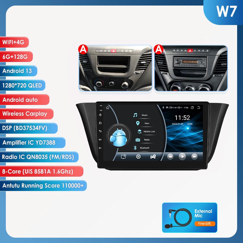 Hizpo 4G 9'' AI интеллектуальная система беспроводной CarPlay Android авто радио для Iveco Daily 2013-2021 автомобильный мультимедиа GPS 2din интеллектуальный экран DVR Cam