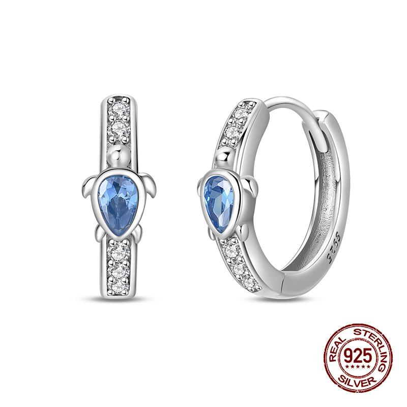 Серьги-гвоздики для женщин Медь Разноцветная Ракушка Морская звезда Сверкающая Бабочка Роскошные Изысканные Ювелирные Изделия Серьги для Девочек