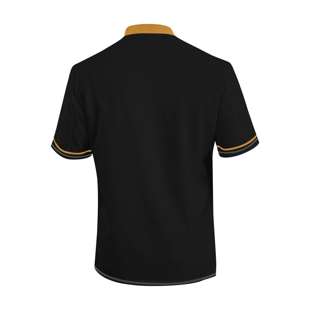 Куртка шеф-повара, униформа шеф-повара, мужская и женская хлопковая куртка с короткими рукавами для кухни, костюм шеф-повара, костюм шеф-повара для ресторана, отеля, кафе, пальто