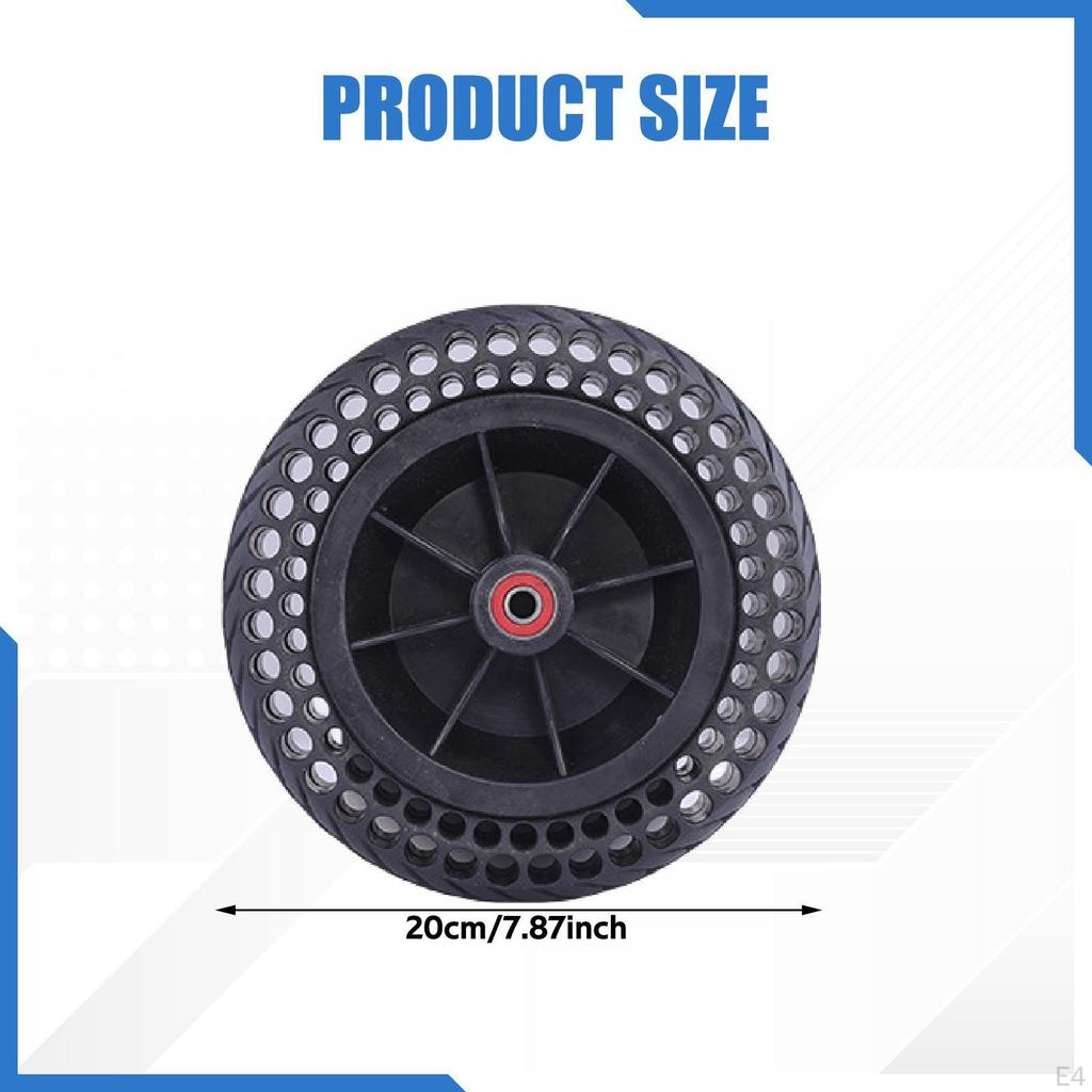 Колесо для инвалидной коляски Обслуживание Подшипник Амортизация Сотовая Резиновая Шина