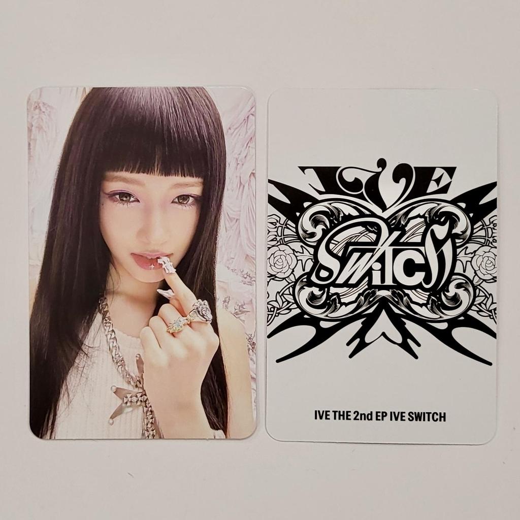 IVE 2-й EP альбома IVE SWITCH в дигипаке. Только фотокарта STARSHIP POB